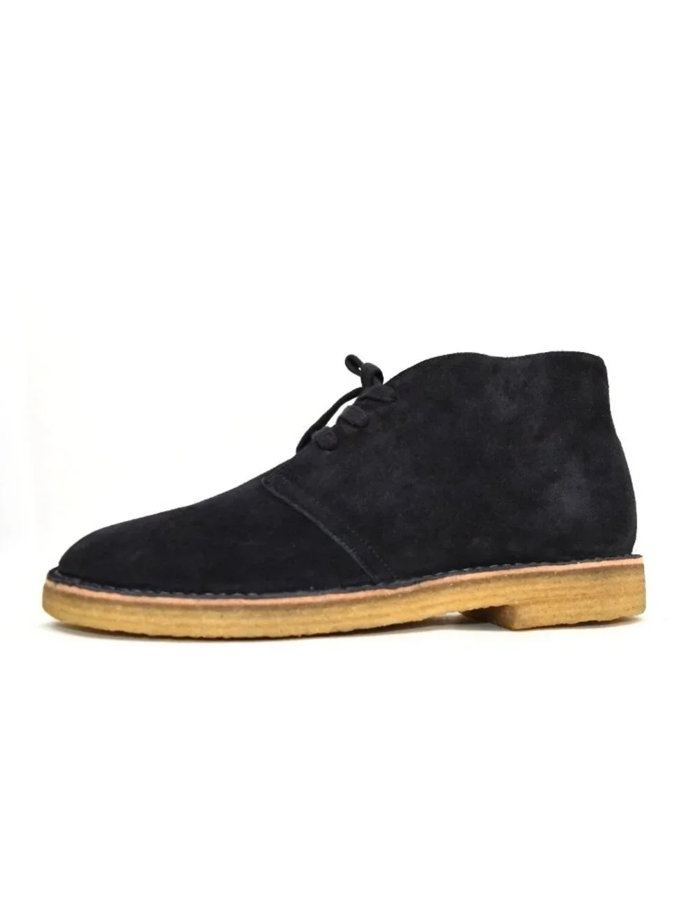 New! Vince Men's Lafayette Suede Chukka Boot Navy Blue Size 10 M DD480A